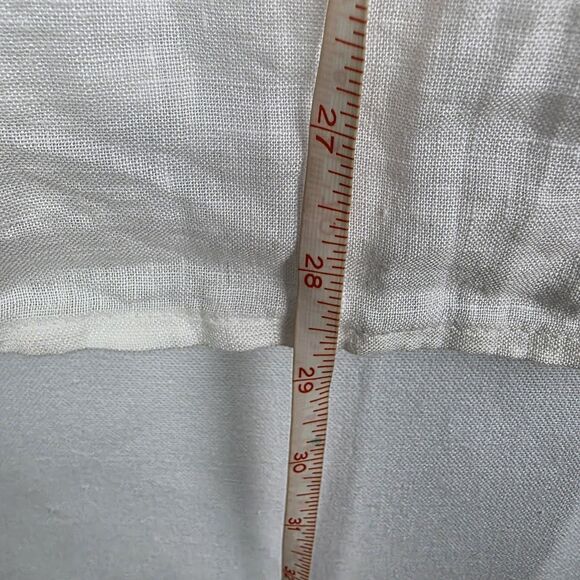 J.Jill ~ XS ~ NEW Very Pretty Linen Embroidered Bell-Sleeve Tunic ~ NWT - Picture 7 of 7